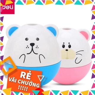 Chuốt gọt chì lật đật con gấu Deli 0522.