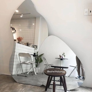 101x190cm Gương soi toàn thân treo tường vintage cổ điển hồ lô HL