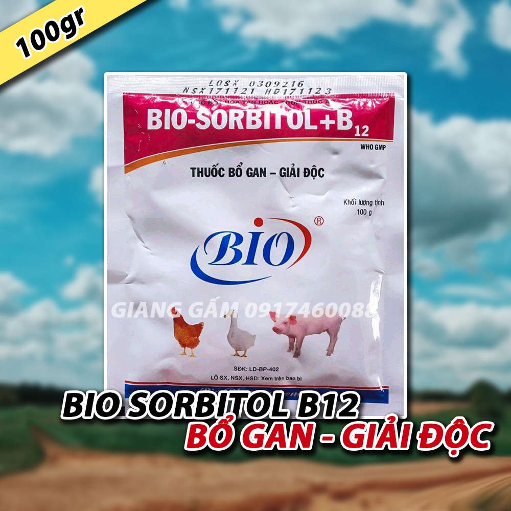 BIO SORBITOL B12 - 100G