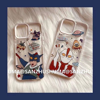 Ultraman Iphone13 Phone Case 12pro Set 14 Apple 11 Silicone Xsmax Transparent X/XR Female 78Plus OaDp