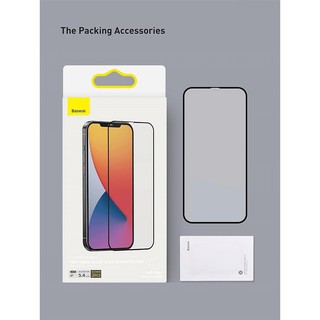 Kính cường Baseus cho iPhone 12 Mini / iPhone 12/ iPhone 12 Pro/ iPhone 12 ProMax 0.23MM (Hộp 2 Miếng)