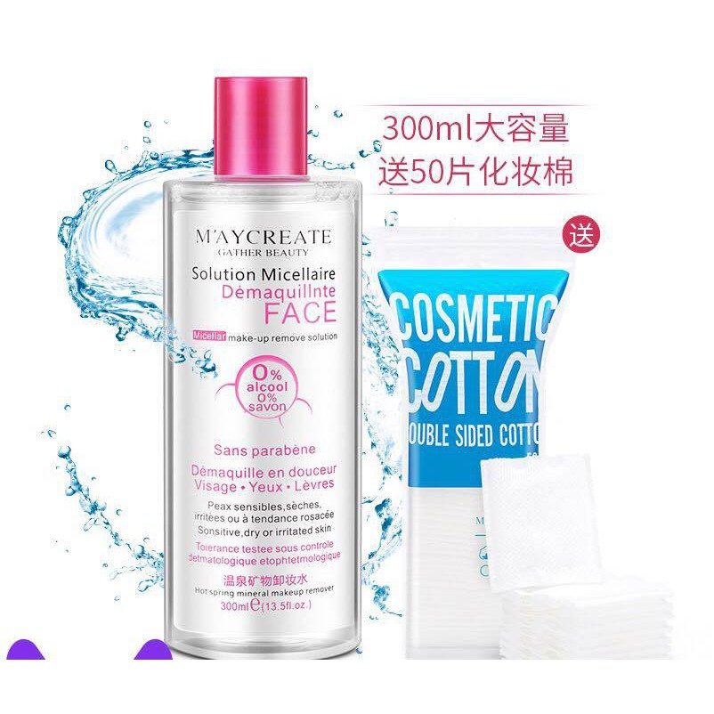 Nước Tẩy Trang Maycreate 300ml