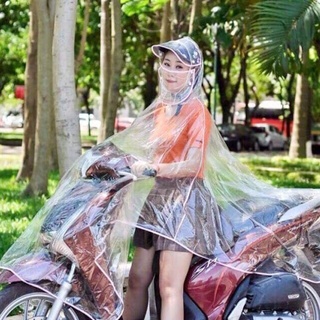 Áo mưa vi sinh 1 đầu loại dày trong suốt