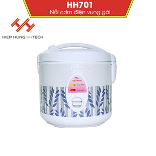 [Mã ELHADEV giảm 4% đơn 300K] Nồi Cơm Điện Hiệp Hưng 701 Dung Tích 1.8 Lít Phù Hợp 3-7 Người Ăn, Bảo Hành 12 Tháng