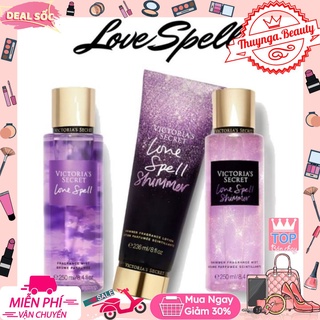 .....: Xịt Thơm Body Victoria’s Secret "Love Spell Colection" ...: