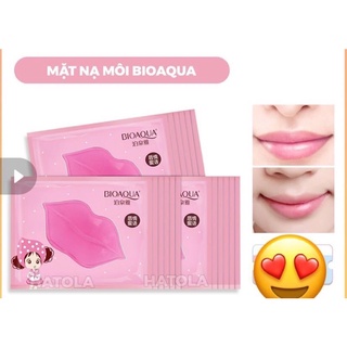 Miếng mặt nạ môi Bioaqua - Dưỡng ẩm và làm mờ thâm