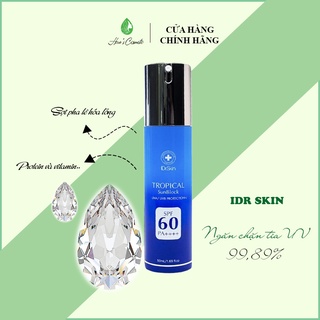 [HÀNG HIỆU] Kem chống nắng vật lý Idr Skin_ Idr.skin Tropical Sunblock SPF 60,PA++++