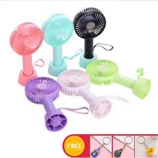 [CHỌN MÀU] Quạt Tích Điện Mini Cầm Tay 3 Chế Độ Gió