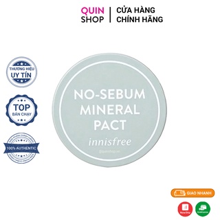 Phấn Phủ Kiềm Dầu Innisfree No Sebum Mineral Pact