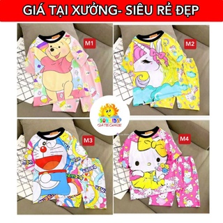 LOẠI 1 GBL9 (20KG-40KG) ĐỒ BỘ LỬNG BÉ GÁI SIZE ĐẠI THUN LẠNH 3D NGỰA PONY HOẠT HÌNH - THỜI TRANG TRẺ EM GIÁ RẺ