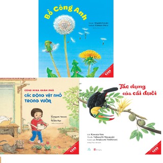 Sách Combo 3 cuốn Ehon Khoa Học khám phá thiên nhiên