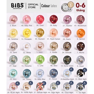 Ti Giả Bibs - Ti Ngậm Bib Cao Su Mềm - TẶNG KÈM NẮP TRỨNG