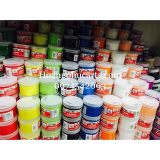 Combo 10 màu wat (tuỳ chọn màu) + 1 cuộn băng dính giấy+ 200 tờ giấy việt trì + bộ cọ cán nâu sakura+ 1 giá gỗ mini
