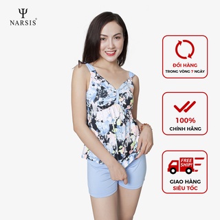 [Mã BMLTA50 giảm 10% đơn 99K] Bộ bơi nữ Narsis A8004 màu xanh