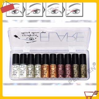 GIÁ SỈ Bút kẻ mắt kim cương Flare, bút vẽ mắt kim tuyến tiện lợi 7556
