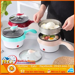 Nồi nấu điện đa năng JIPLAI 2 tầng 1.8 lít (Chiên - Hấp - Nấu mỳ)