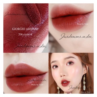 Son kem Giorgio Armani Lip Maestro màu 206 siêu tôn da