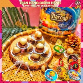 COMBO 5 HỦ BÁNH QUY HỦ VIÊN MIX SOCOLA ĐẬU PHỘNG MAOJI STARCUP-MÓN ĂN VĂT TUỔI THƠ