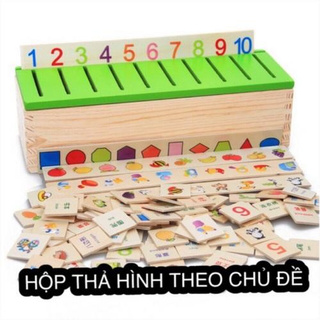 GIÁ ƯU ĐÃI| Đồ chơi  Đồ chơi hộp thả hình theo chủ đề