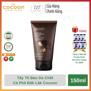 Tẩy Tế Bào Da Chết Mặt Cà Phê Đắk Lắk Cocoon Cho Làn Da Mềm Mại &amp; Rạng Rỡ 150ml
