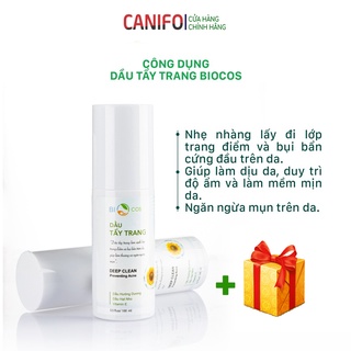 [Tặng Quà 50k] Dầu Tẩy Trang Làm Sạch Sâu 100ml BIO COSMETICS - Tẩy Trang, Làm Sạch, Giữ Ẩm, Dưỡng Mềm Da