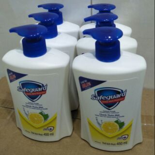 Nước rửa tay safeguard 450ml