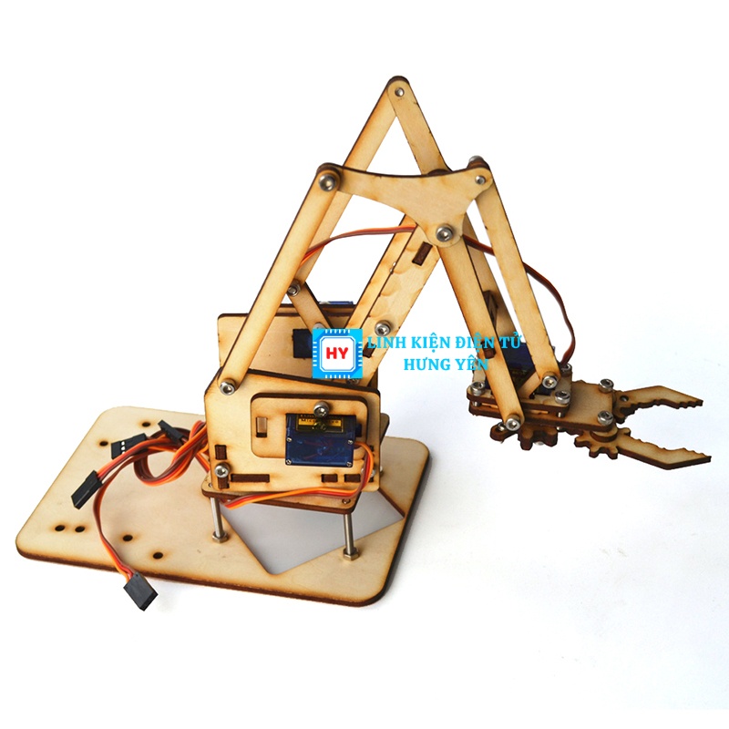 Cánh Tay Robot 4 Servo (DIY) ( Tự lắp)