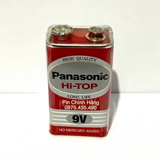 Pin 9V Panasonic Hi-Top 6F22DT/1S Chính Hãng Vỉ 1 Viên