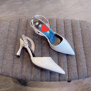 ( Hình thật ) Giày Cao Gót Quai Hậu 6P - Hàng VNXK - Full Size 35-39