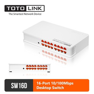 TotoLink SW16D - Switch 16 Cổng Tốc Độ 10/100Mbps - Hàng Chính Hãng