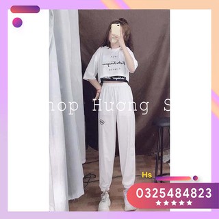 Quần Jogger SPUN 3 Màu Unisex Kèm Ảnh Thật-HươngSu-(266-Qan-JoggerSPUN-Den)