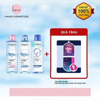 Nước tẩy trang L'Oreal Paris 3-in-1 Micellar Water 400ml