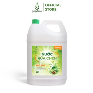 Nước rửa chén Bồ Hòn - Nha Đam bảo vệ và dưỡng da tay 4kg JULYHOUSE