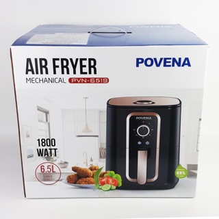 Nồi chiên không dầu 6,5 lít POVENA PVN6519