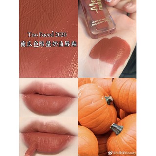 Son kem lì Too Faced Melted màu Pumpkin Spice săn sale