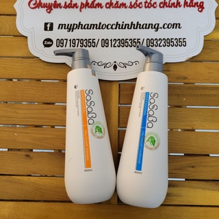 DẦU GỘI VÀ (DẦU XẢ) HOÀN HÌNH SASABA NEW 800ML