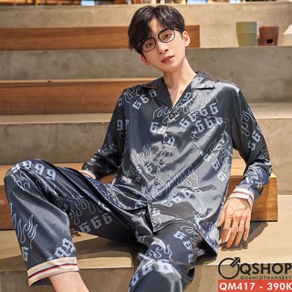 Bộ đồ pijama nam quần dài, tay dài QSHOP QM417