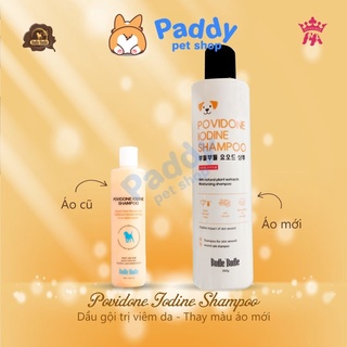 Sữa Tắm Viêm Da Thảo Dược Cho Chó Budle Povidone Iodine (300ml)