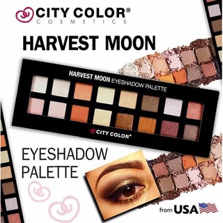 BẢNG PHẤN MẮT 16 Ô CITY COLOR HARVEST MOON EYESHADOW PALETTE