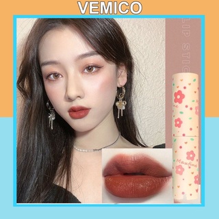 Son môi thỏi lì Vemico màu mềm môi lâu trôi nội địa Trung an toàn siêu xinh SS11