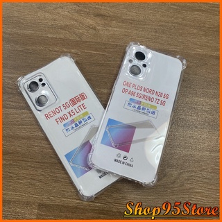 Ốp lưng chống va đập Oppo Reno 7 Reno 7Z trong suốt bảo vệ 4 góc