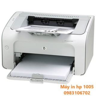 Máy in hp 1005 đã qua sử dụng kèm HỘP MỰC MỚI VÀ PHỤ KIỆN
