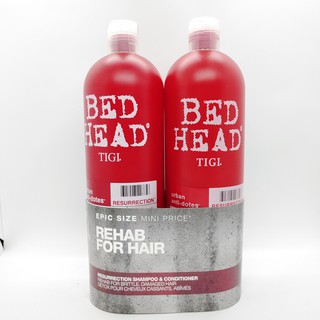 Dầu Gội Xả TiGi Bed Head Phục Hồi Tóc Hư Tổn [ Mùi Hoa Quả Ngọt Ngào] 750ML *2