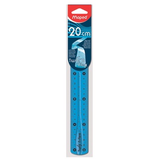 Thước Học Sinh Cuộn Mềm 20cm - Maped MD-279210 - Màu Xanh Dương
