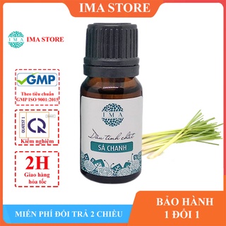 Tinh Dầu Thơm Phòng Sả Chanh Nga My Dung Tích 5ml Giúp Khử Mùi, Thơm Phòng, Đuổi Muỗi