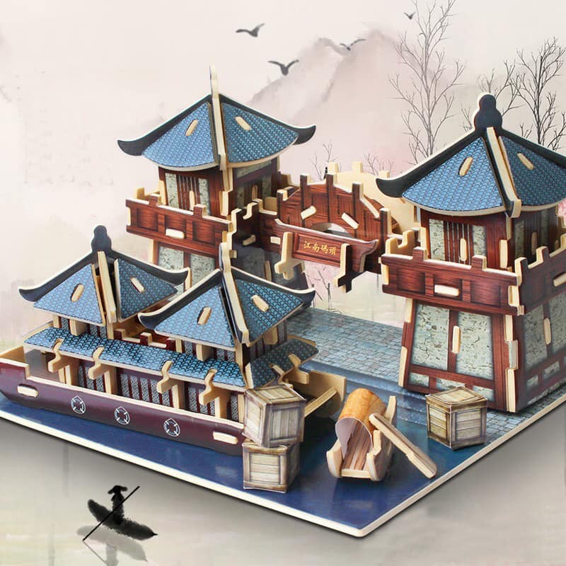 Mô Hình Lắp Ráp Gỗ 3D