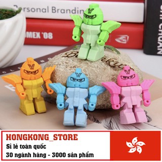 Cục Tẩy Hình Rô Bốt Siêu Độc Đáo - Cục Gôm Tẩy Văn Phòng Phẩm Cho Bé