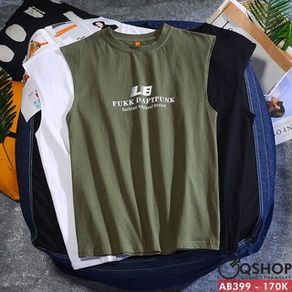 Áo thun ba lỗ nam tập gym, đi chơi QSHOP AB399