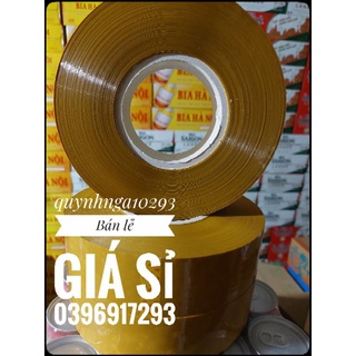 Băng dính vàng đục lõi mỏng loại 1kg