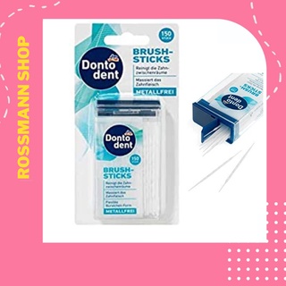 Tăm xỉa răng nha khoa 2 đầu Dontodent Đức